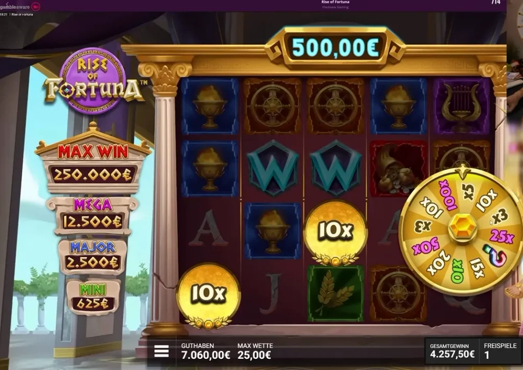 Live-Casino-Tisch mit Croupier und Kameraeinstellungen